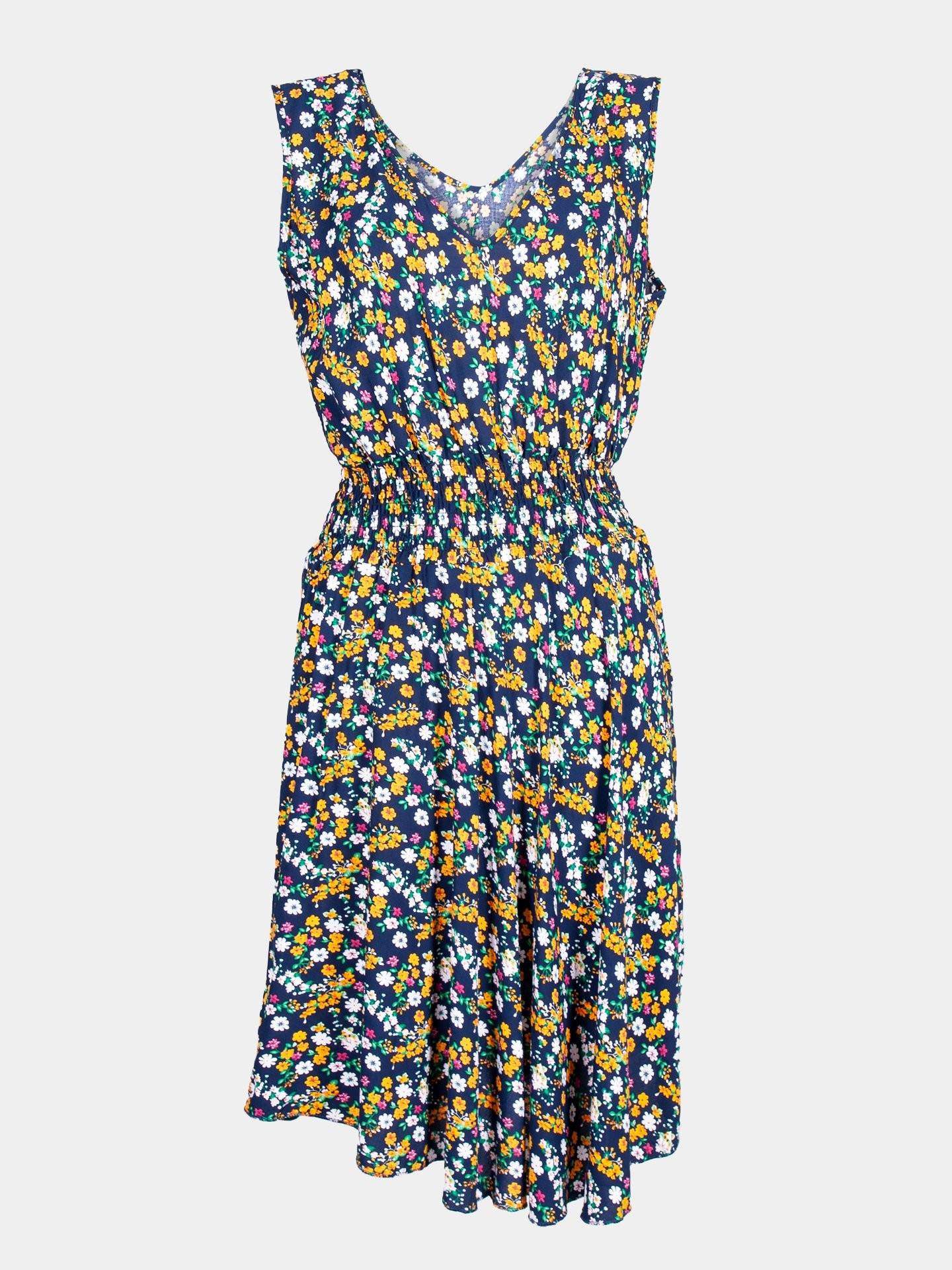 Dámské krátké letní šaty model 17399702 Multicolour XL/XXL - Yoclub
