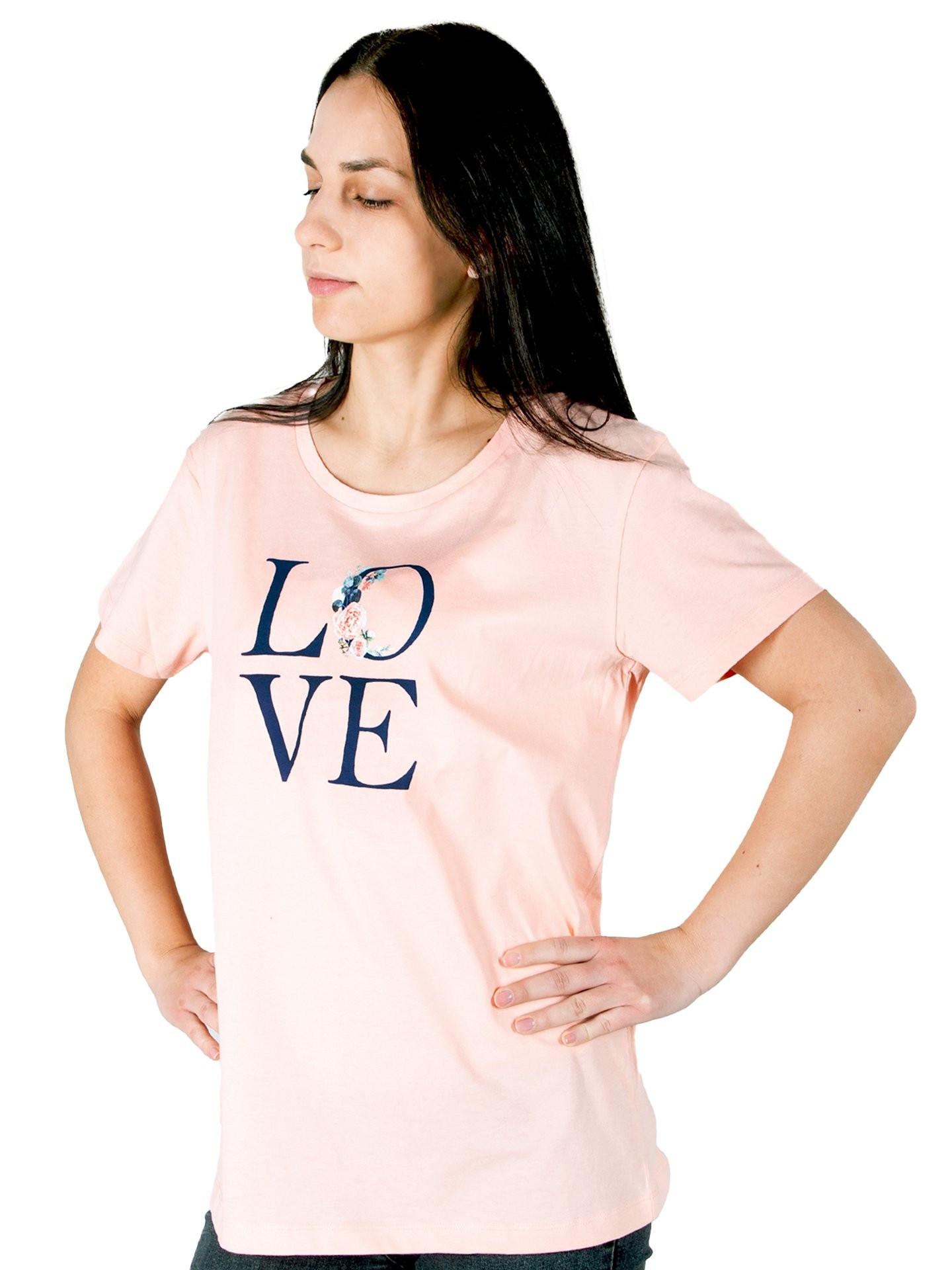 Bavlněné tričko model 17399919 Apricot XL - Yoclub