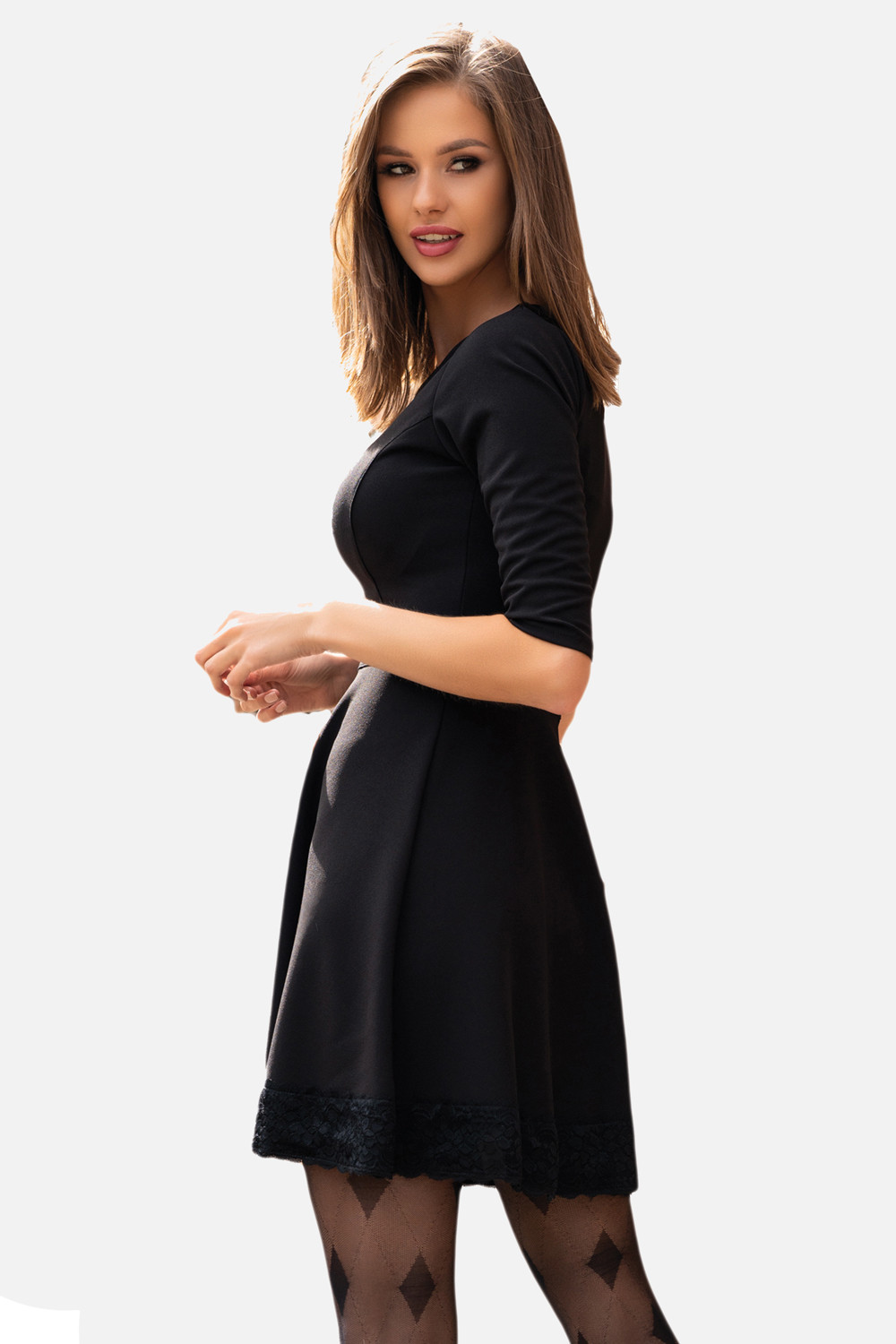 Šaty model 17529943 Black XL - Merribel