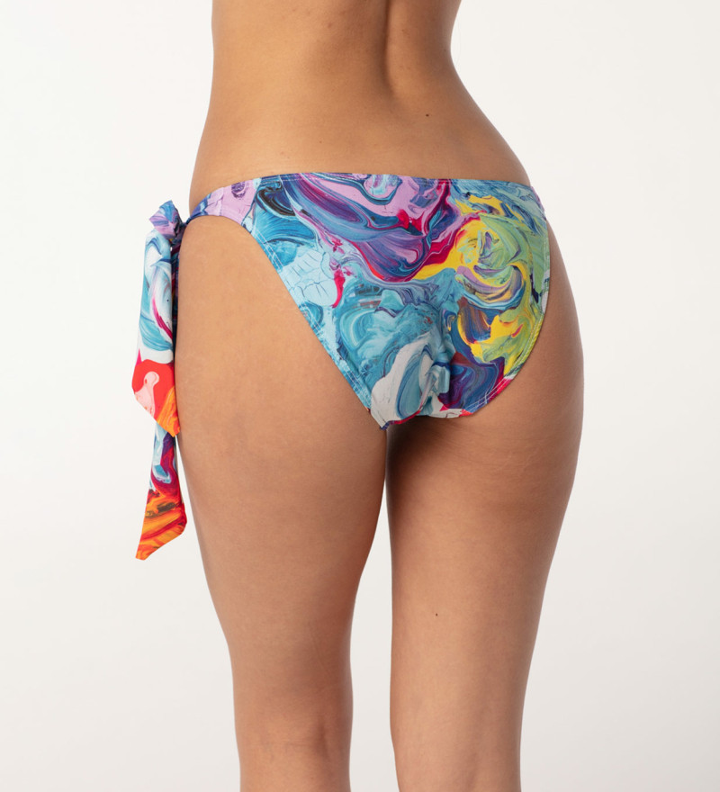 Aloha From Deer Paintjob Bikini Bows Bottom WBBB AFD325 Orange XS