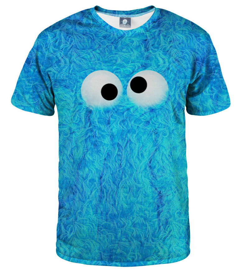 Aloha From Deer Cookie Monster T-Shirt TSH AFD955 Blue L