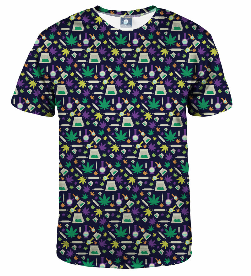 Aloha From Deer Puff Puff T-Shirt TSH AFD717 Green XS