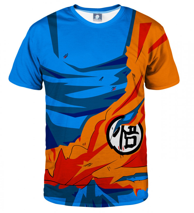 Aloha From Deer Battle Goku T-Shirt TSH AFD756 Blue XS