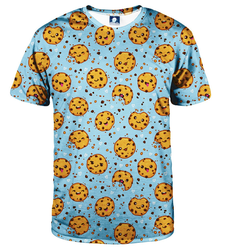 Aloha From Deer Cookies Make Me Happy T-Shirt TSH AFD671 Blue XL