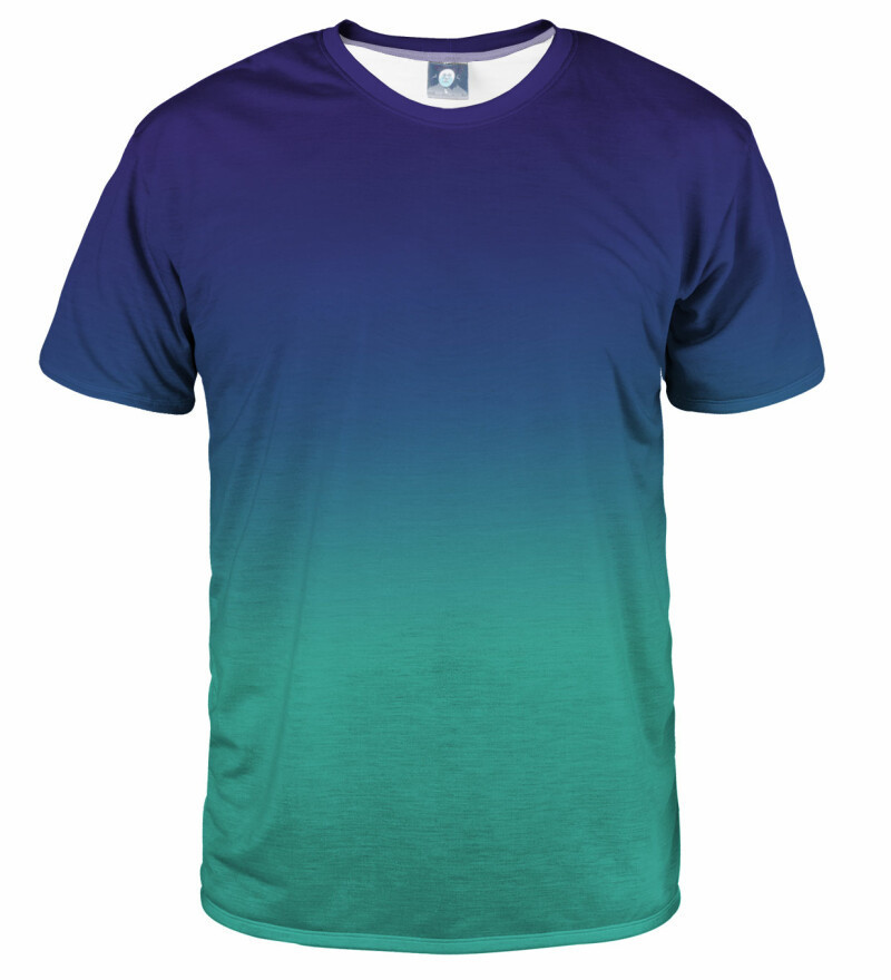 Aloha From Deer Deep Ocean Ombre T-Shirt TSH AFD235 Blue XS