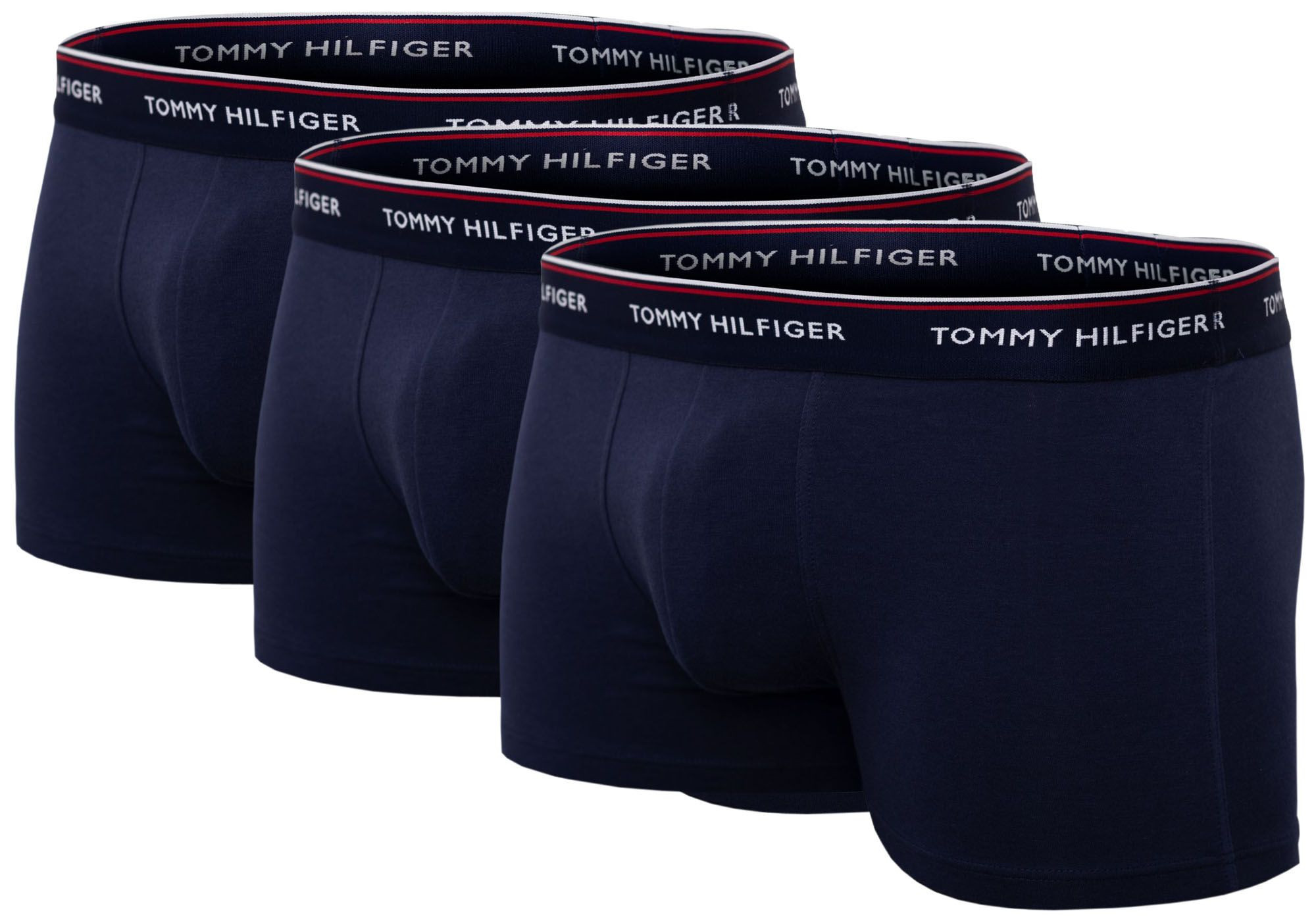 Tommy Hilfiger 3Pack Trunks 1U87903842 409 Navy Blue M