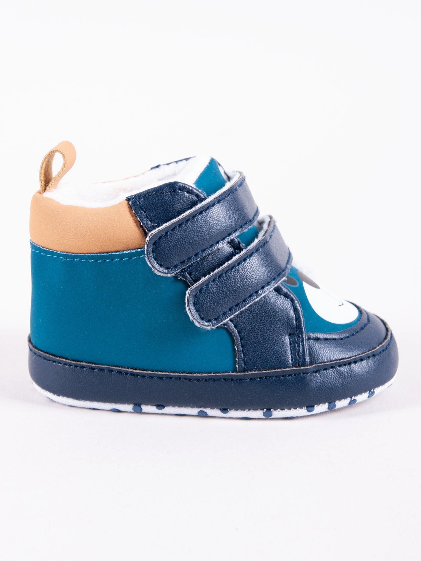 Yoclub Dětské chlapecké boty OBO-0194C-1500 Multicolour 0-6 měsíců