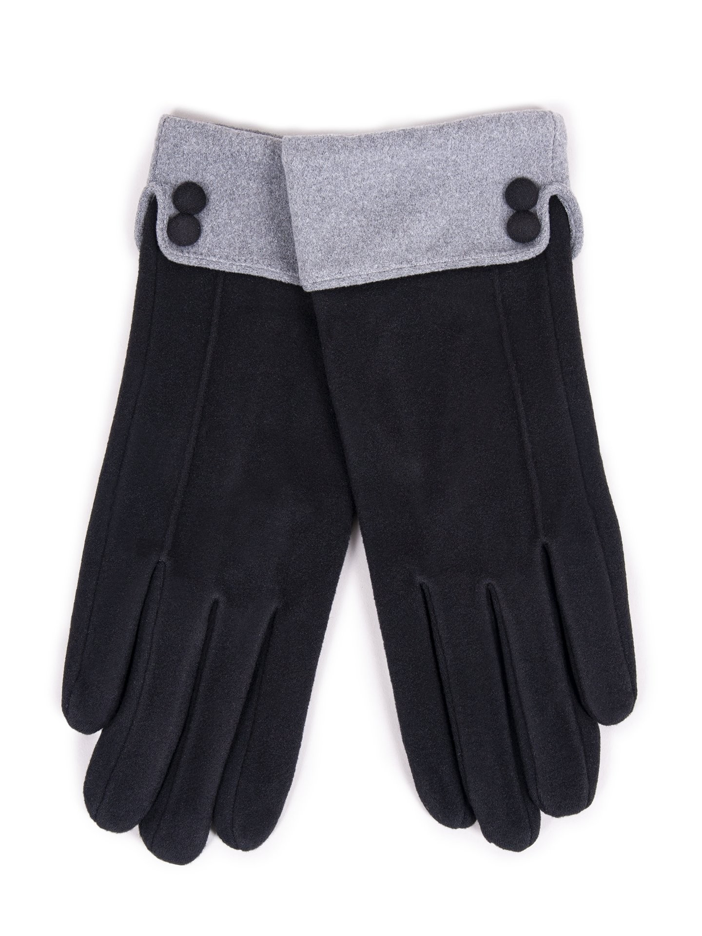 Dámské rukavice model 17957058 Black 24 - Yoclub