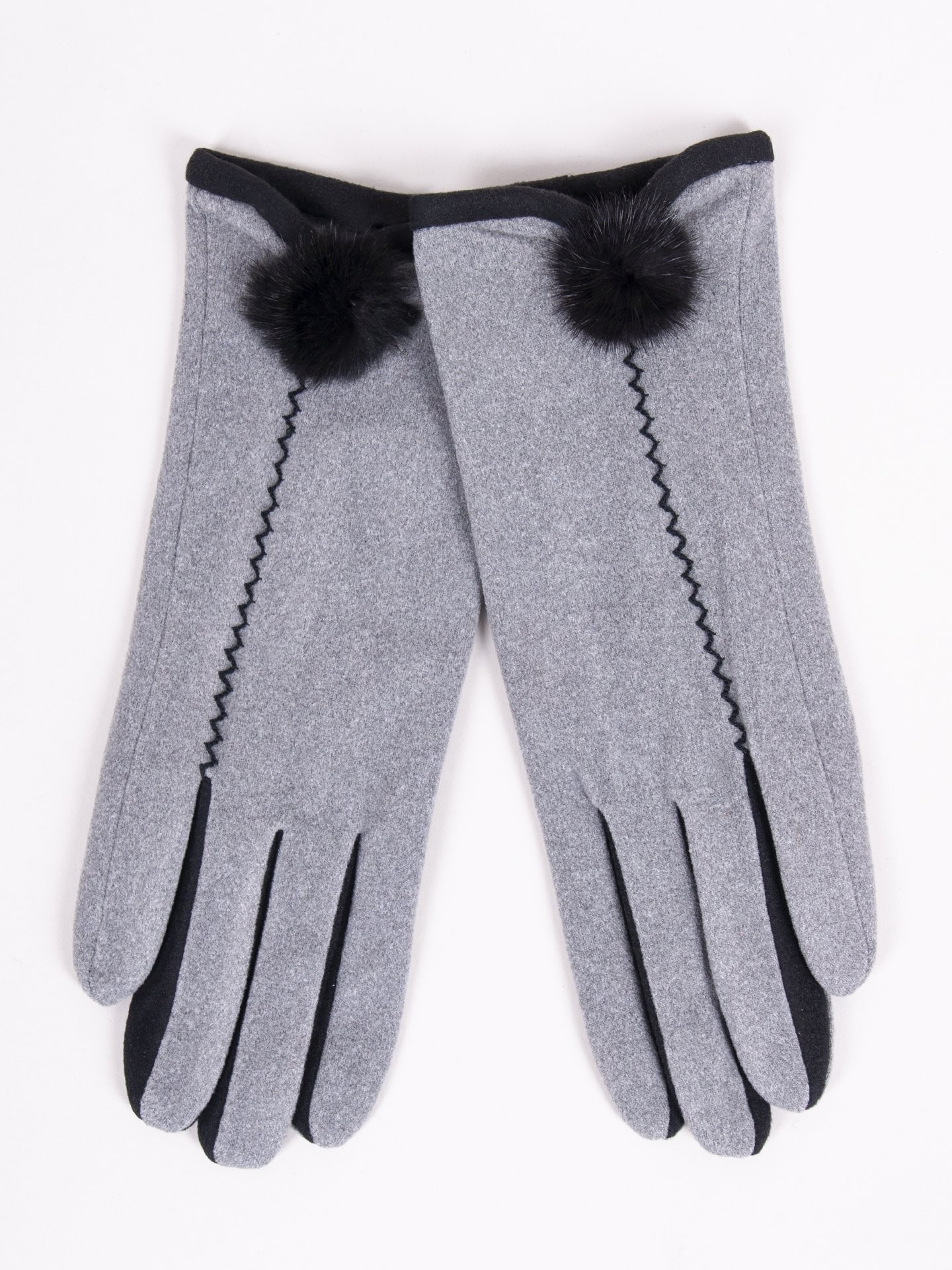 Dámské rukavice model 17957060 Grey 24 - Yoclub