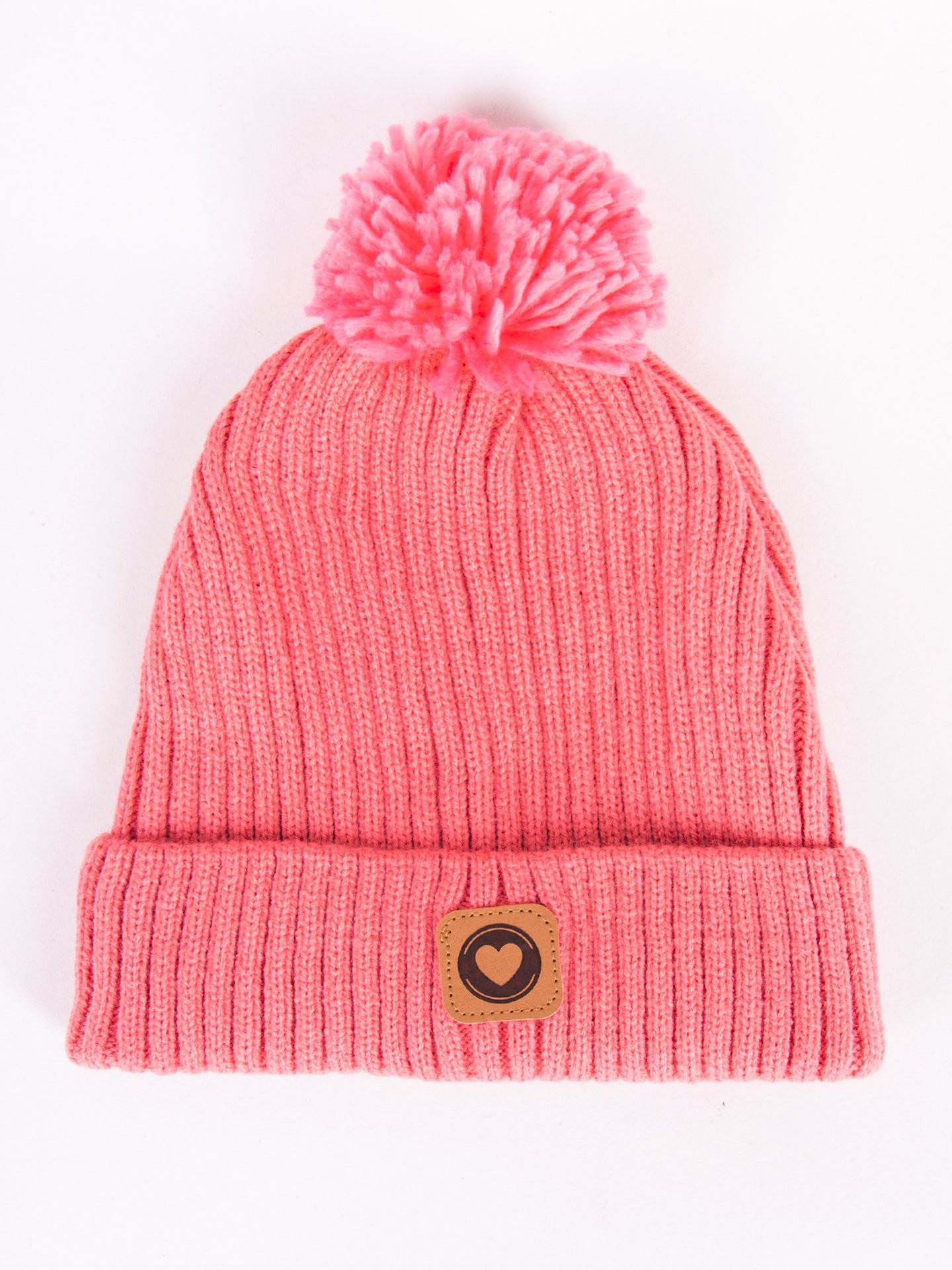 Dívčí zimní čepice model 17957082 Pink 5052 - Yoclub