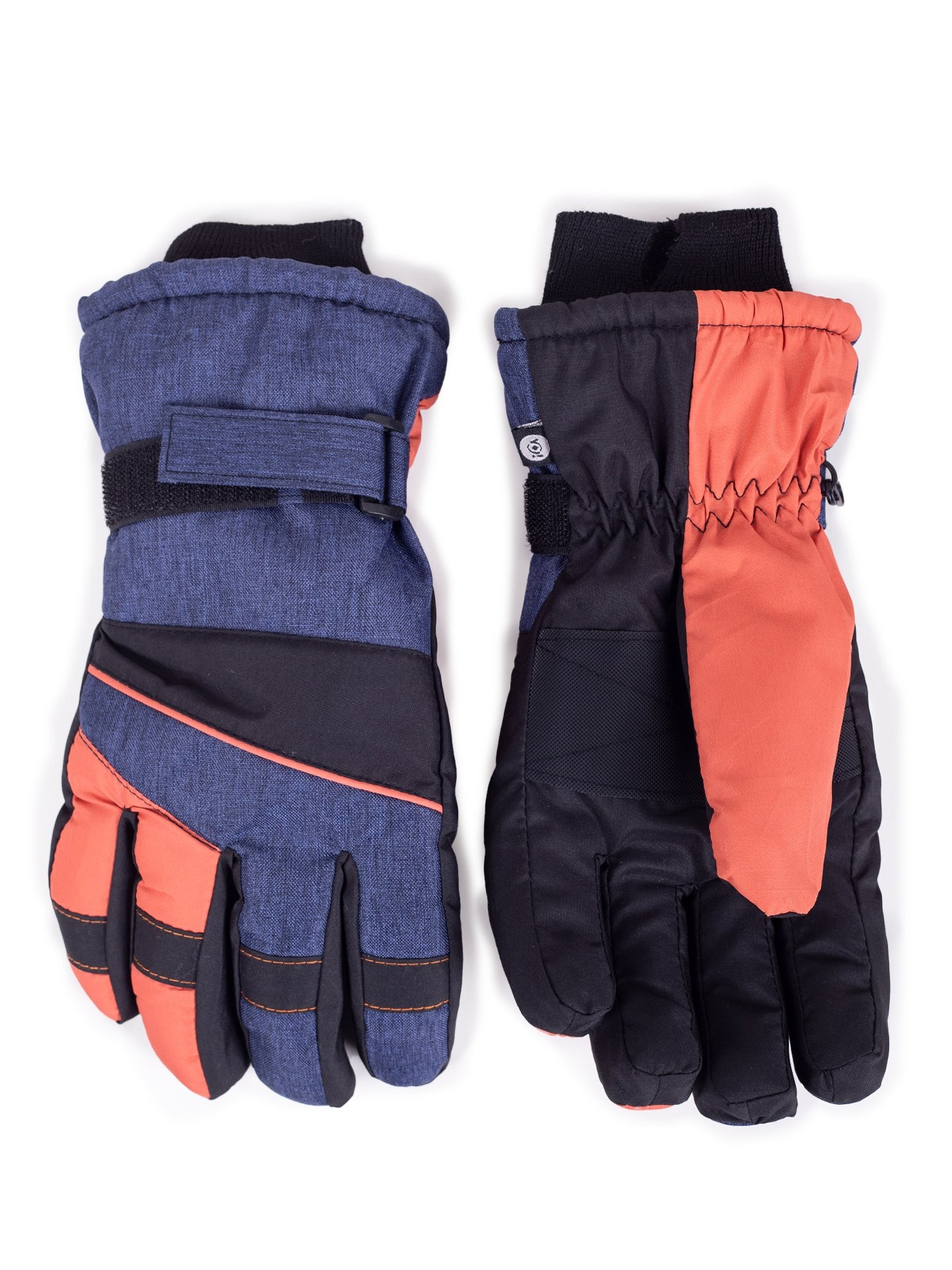 Yoclub Pánské zimní lyžařské rukavice REN-0277F-A150 Multicolour 20