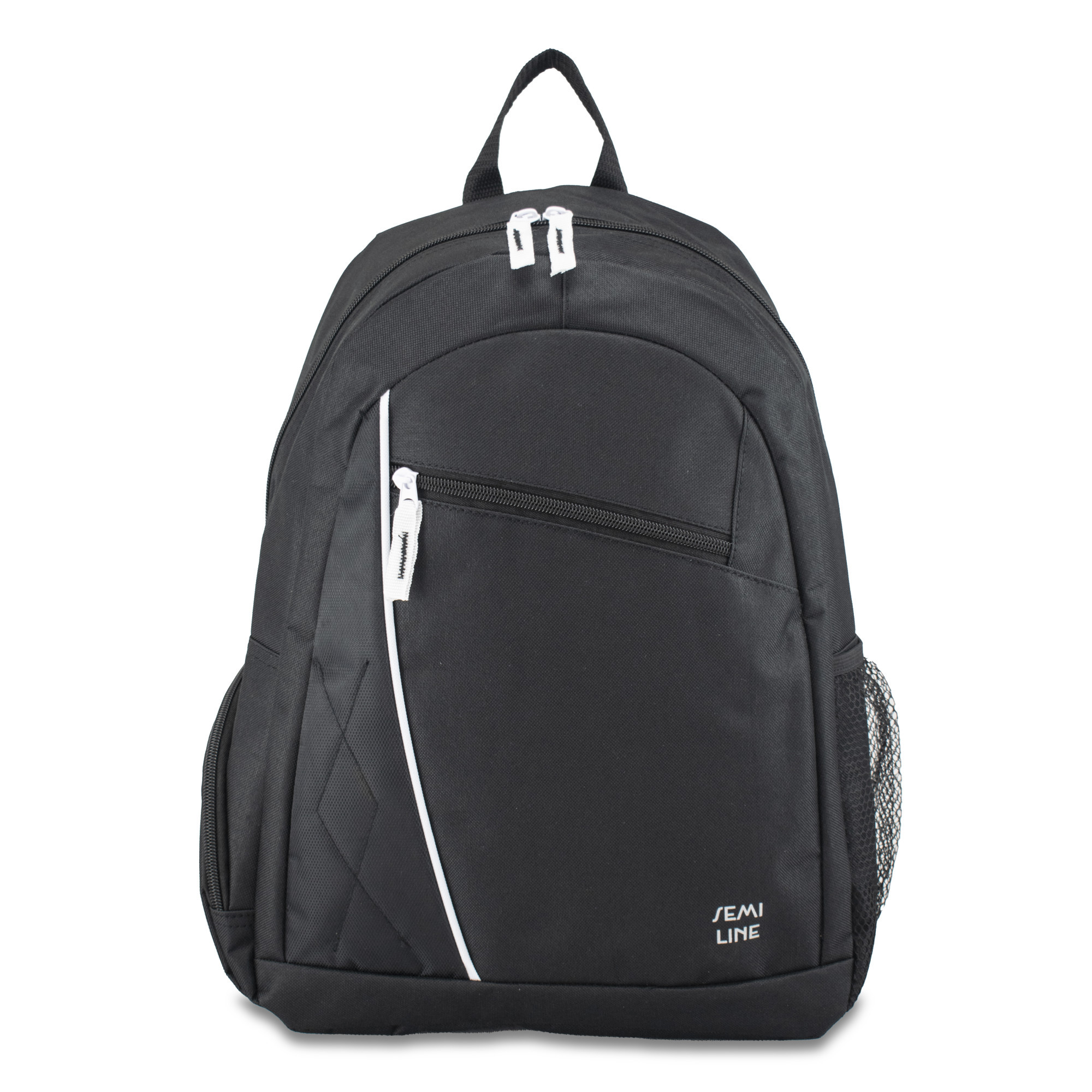 Školní batoh Semiline A3038-1 Black 43 cm x 30 cm x 15 cm