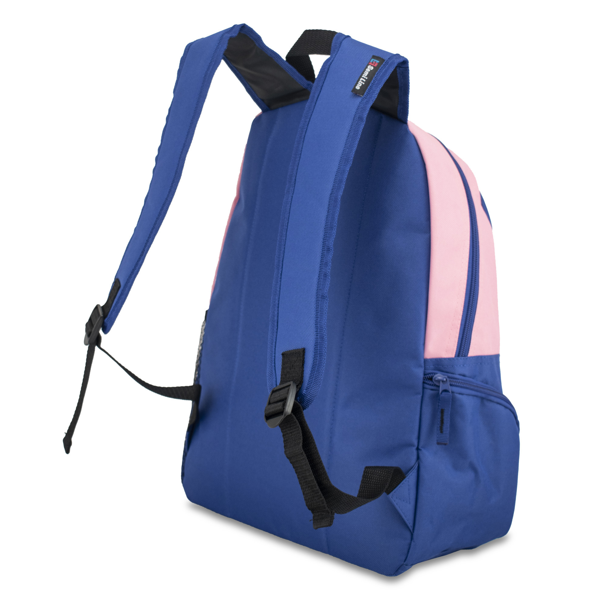 Školní batoh Semiline A3038-2 Pink/Navy Blue 43 cm x 30 cm x 15 cm