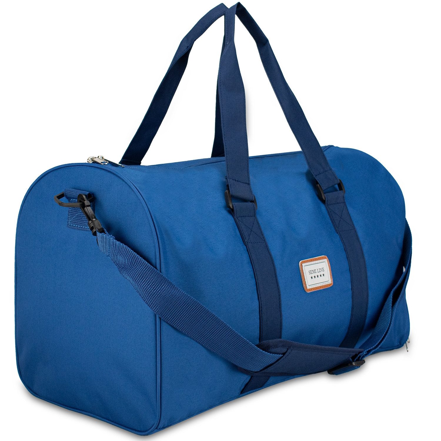 Levně Fitness taška Semiline A3031-2 Blue 52 cm x 27 cm x 30 cm