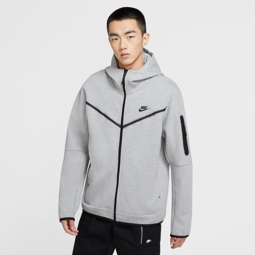 Mikina s kapucí Nike Tech Fleece CU4489-063 Grey XXL