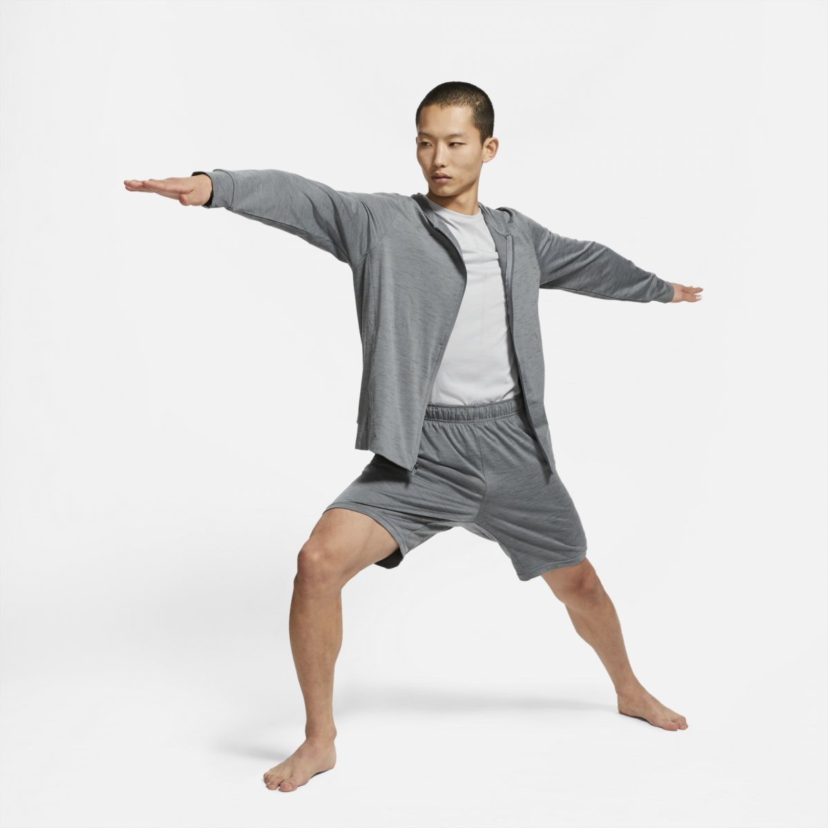 Mikina Nike Yoga Dri-FIT CZ2217-068 Grey L