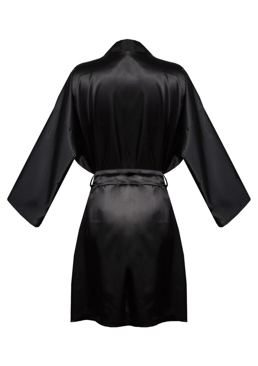 DKaren Housecoat Femi Black XL