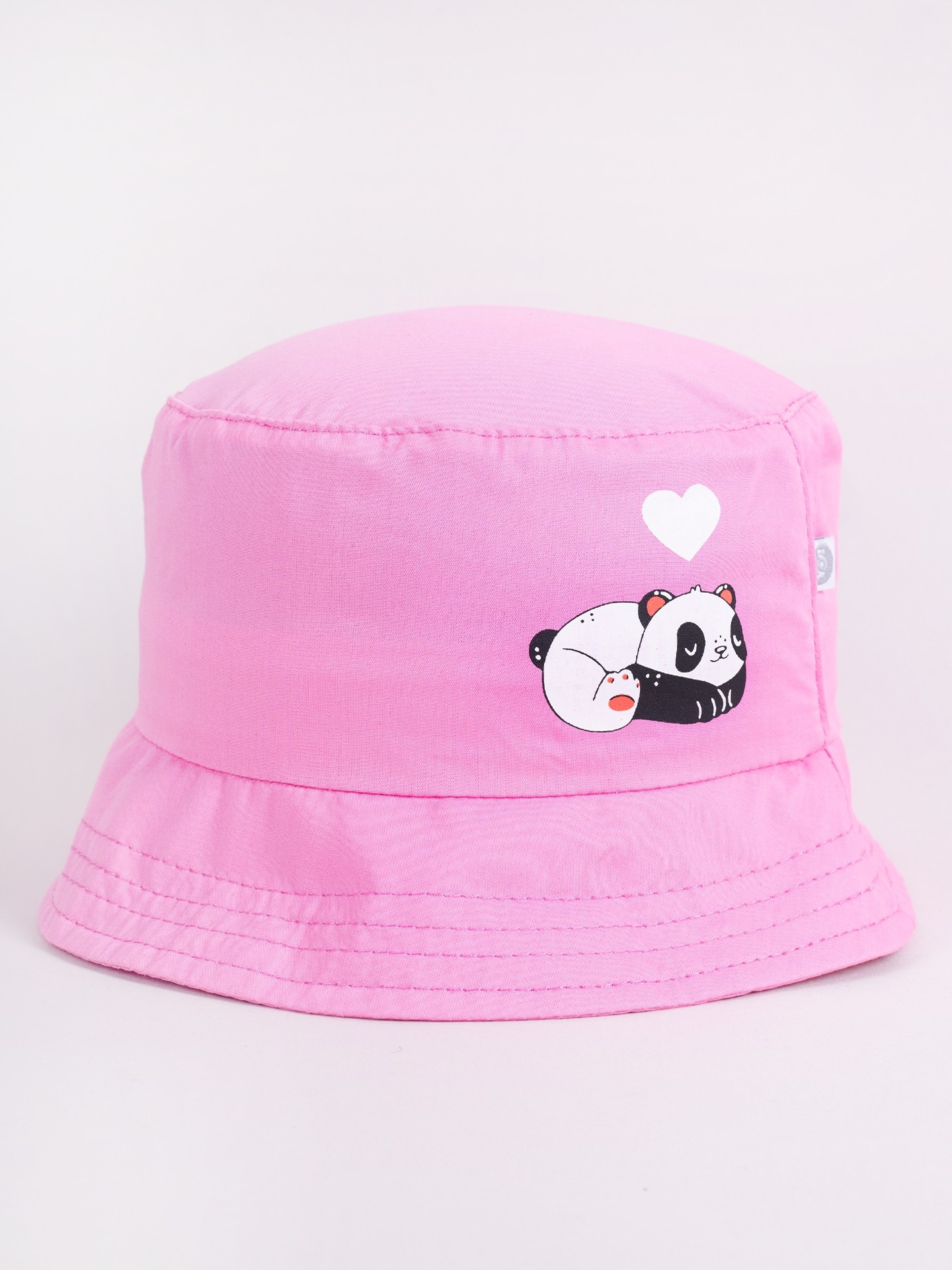 Yoclub Dívčí letní klobouk CKA-0267G-A110 Pink Velikost: 46-50