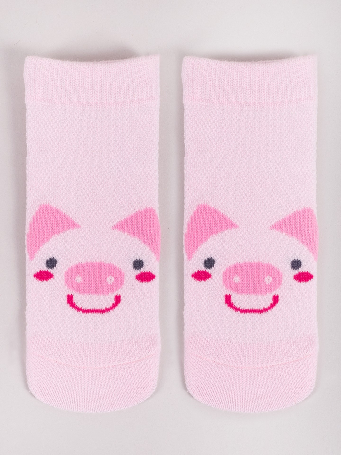 Yoclub Dívčí kotníkové tenké bavlněné ponožky Vzory Barvy 6-Pack SKS-0072G-AA00-004 Multicolour 17-19