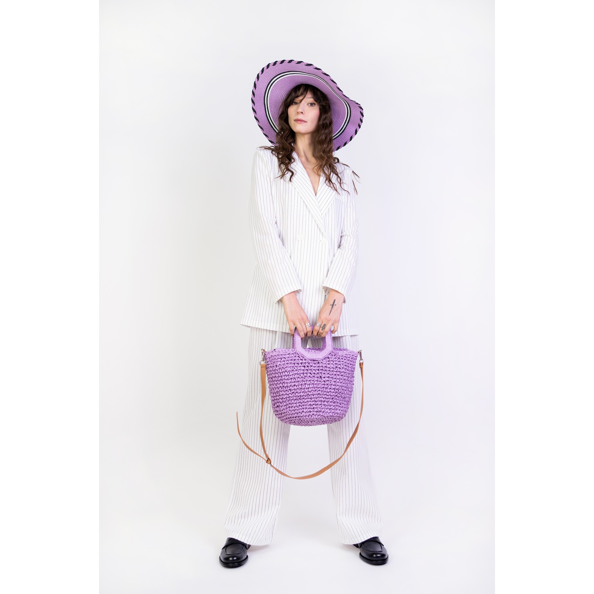Art Of Polo Bag Tr23118-1 Lavender Nevhodné pro formát A4