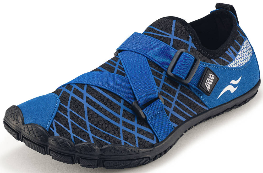 AQUA SPEED Plavecké boty Aqua Shoe Tortuga Black/Blue 36