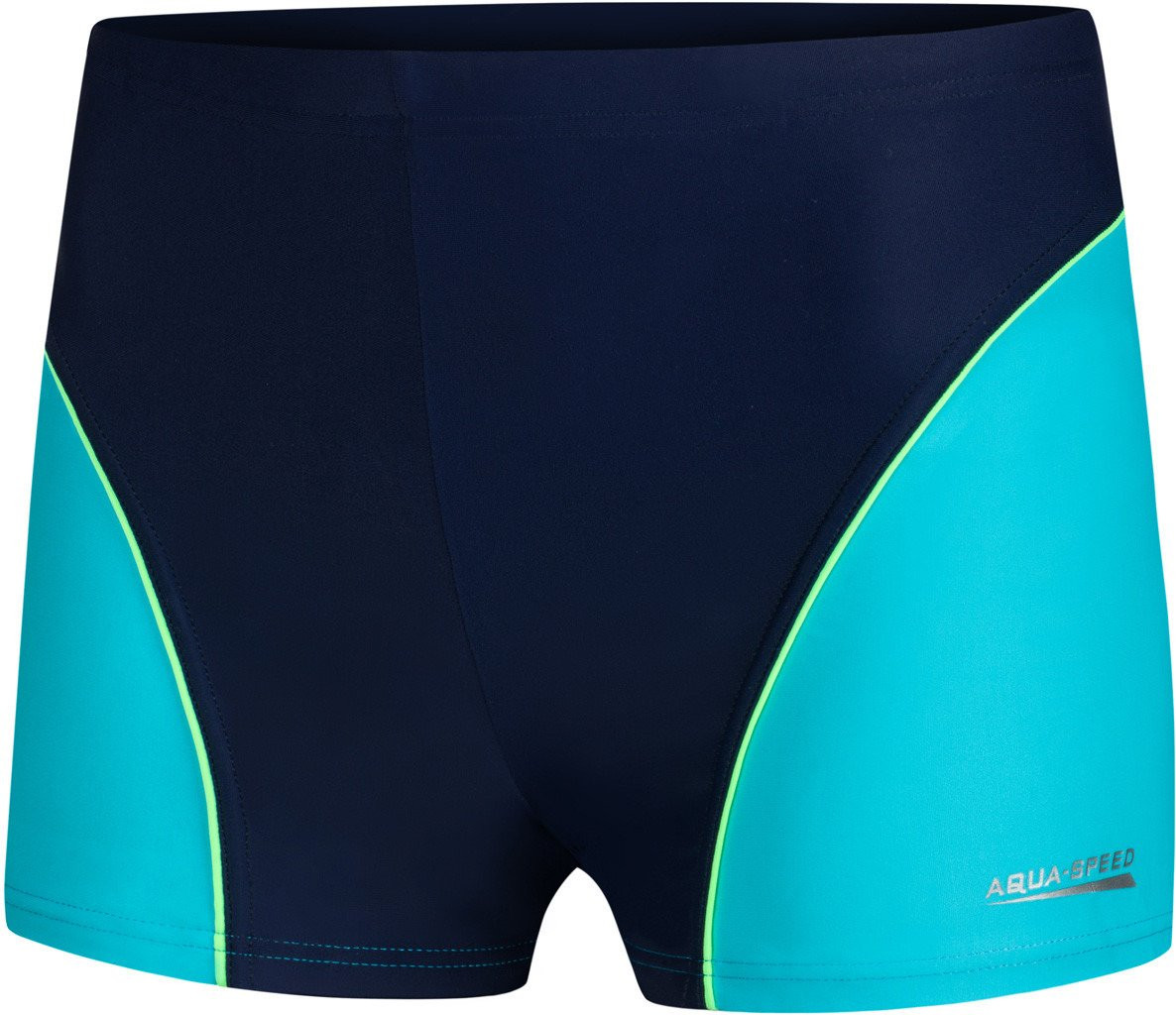 AQUA SPEED Plavecké šortky Leo Navy Blue/Blue Pattern 42 134
