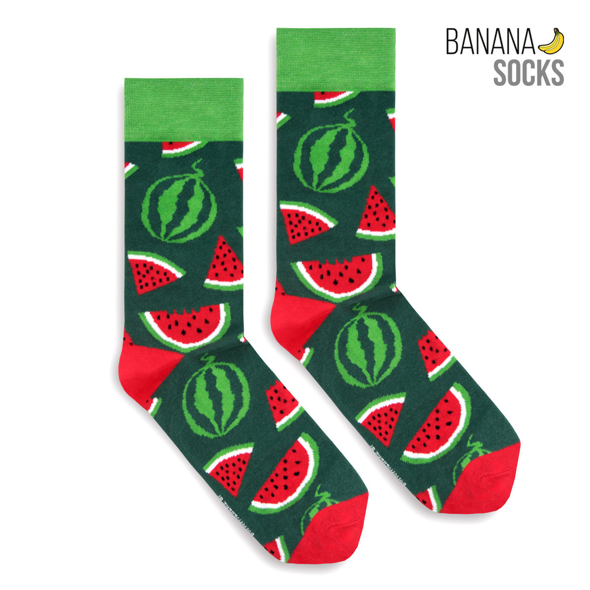 Banánové ponožky Ponožky Classic Watermelons 36-41