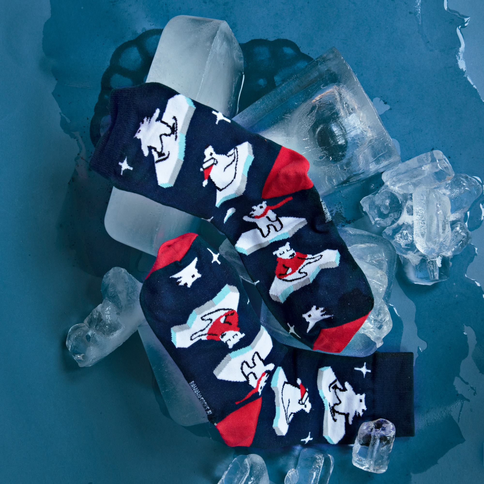 Banana Socks Ponožky Classic Polar Bear 42-46