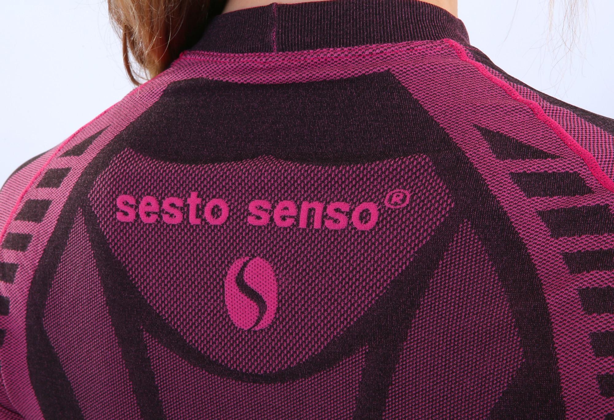 Sesto Senso Dámské funkční prádlo Tričko s dlouhým rukávem Růžová L