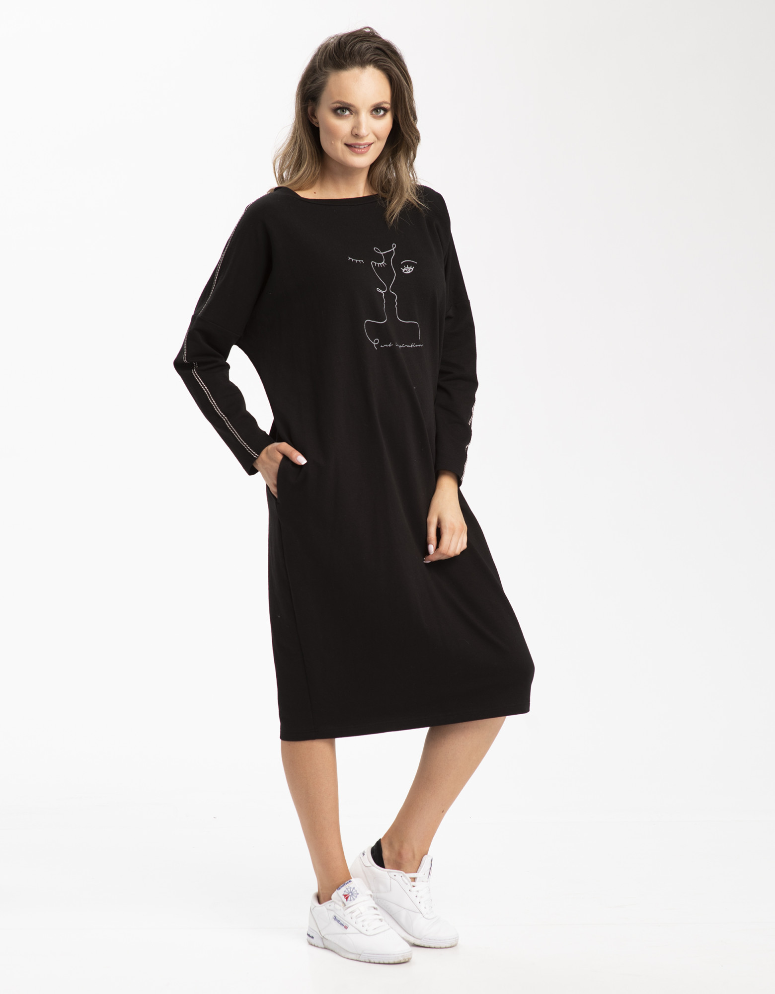 Look Made With Love Dress 820 Kiss Black S