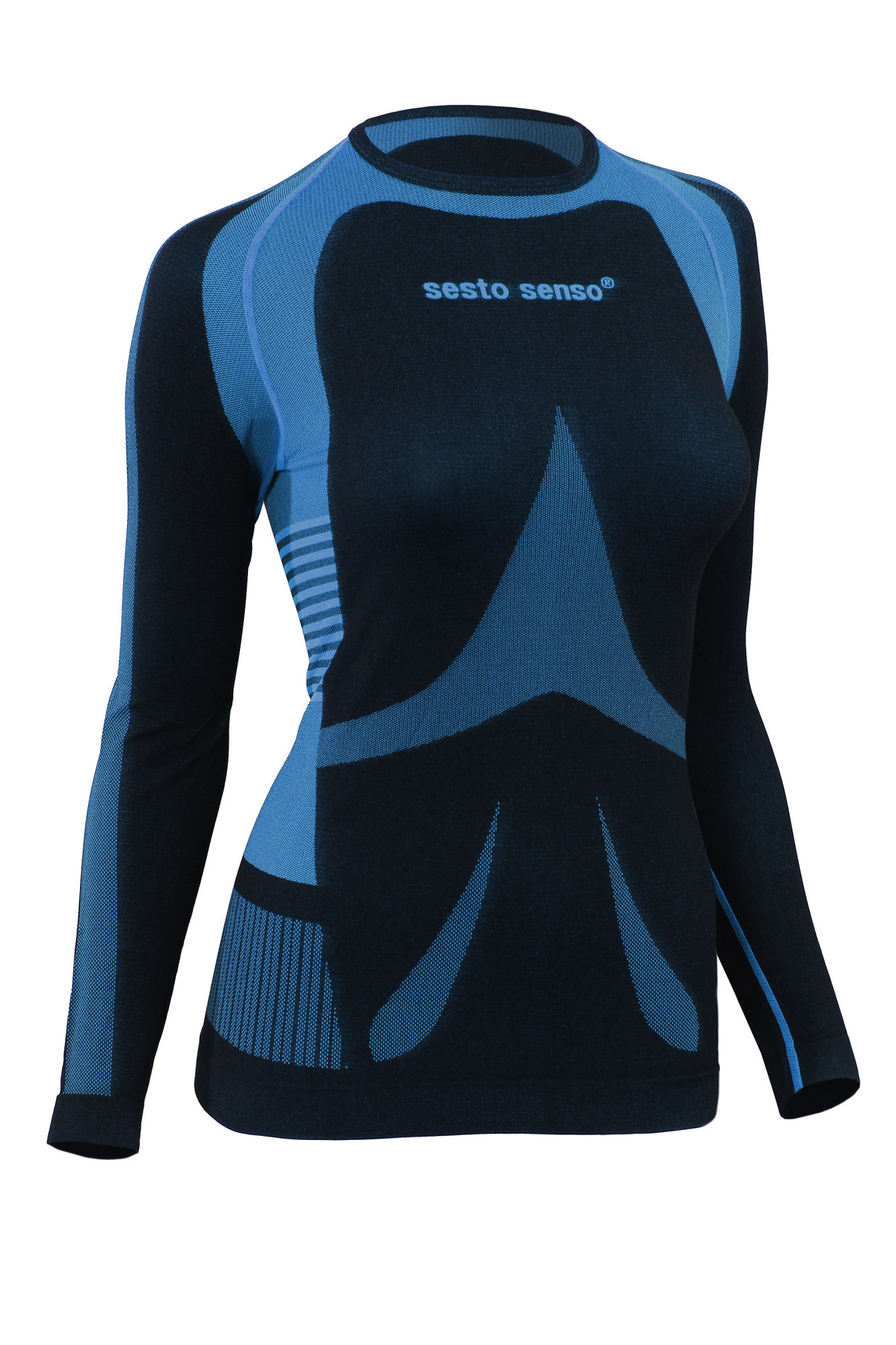 Sesto Senso Woman Košile s dlouhými rukávy Blue XL