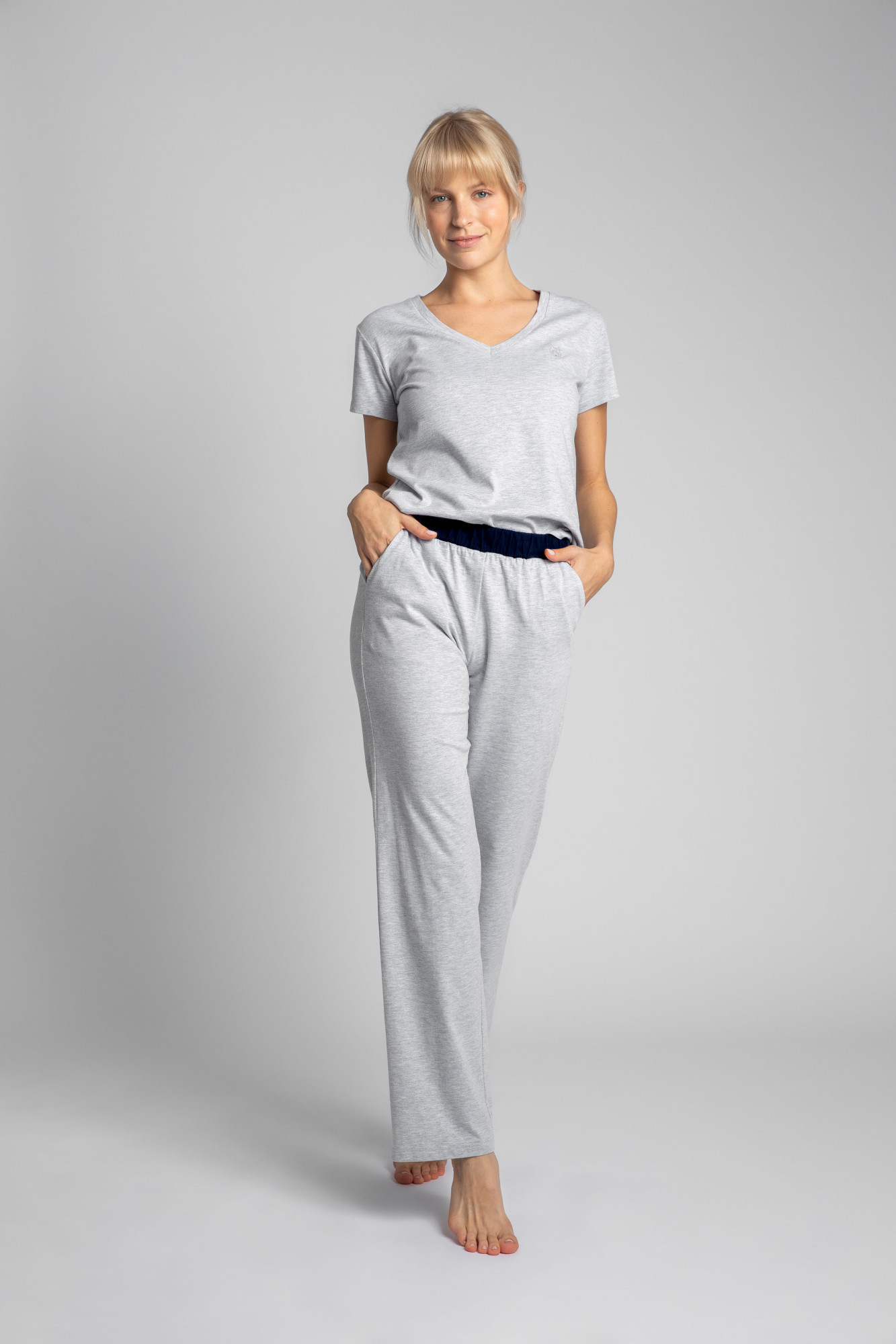 Kalhoty LaLupa LA016 Light Grey XL