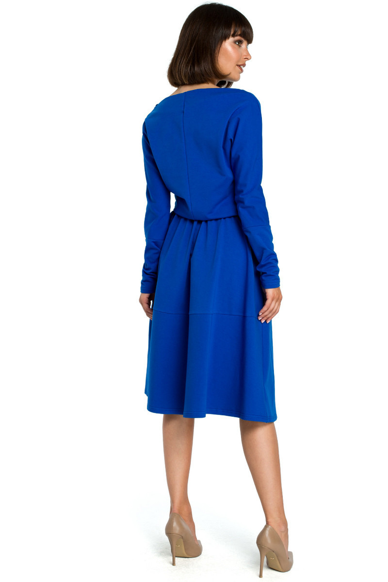 Šaty BeWear B087 Royal Blue M