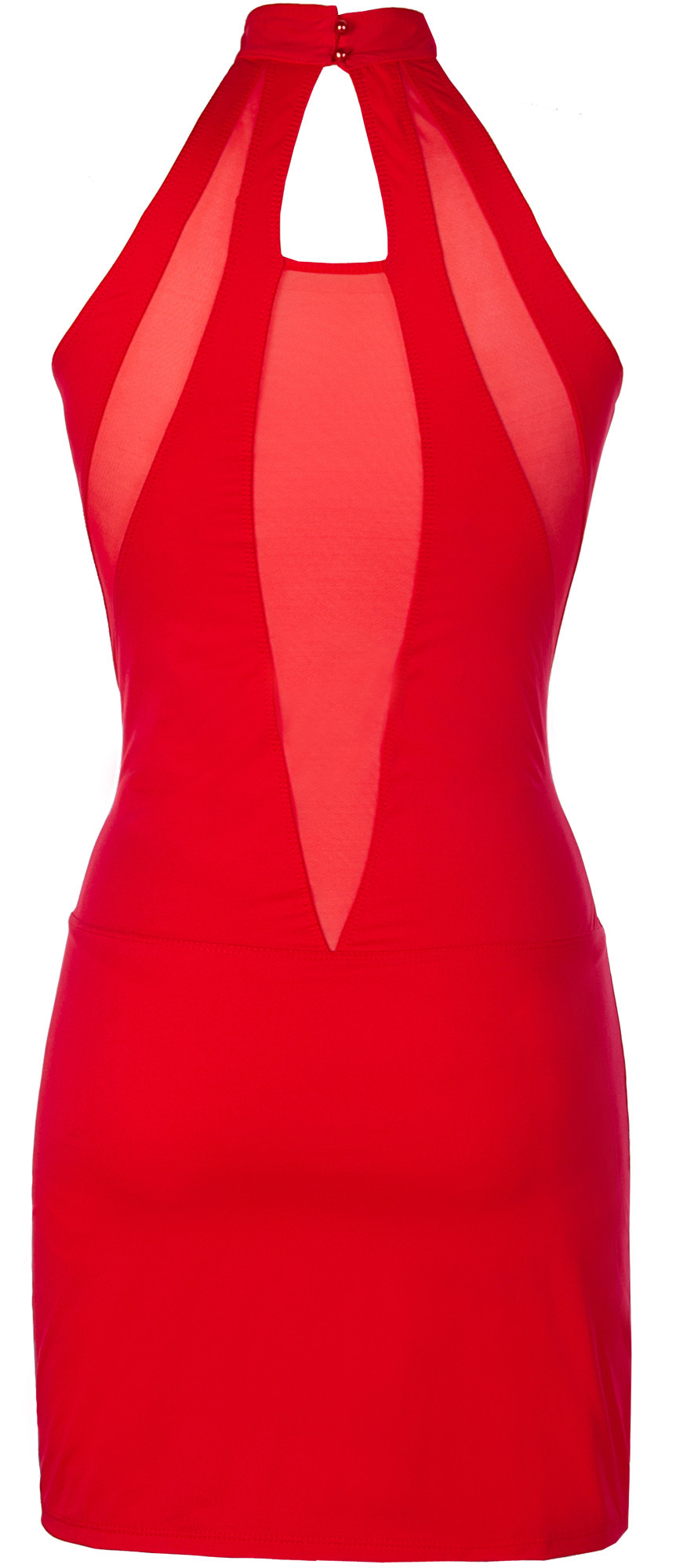 Šaty V-9259 červené - Axami S