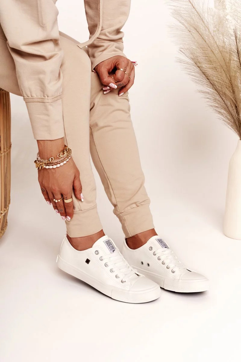 Dámské klasické tenisky Big Star - bílé 39