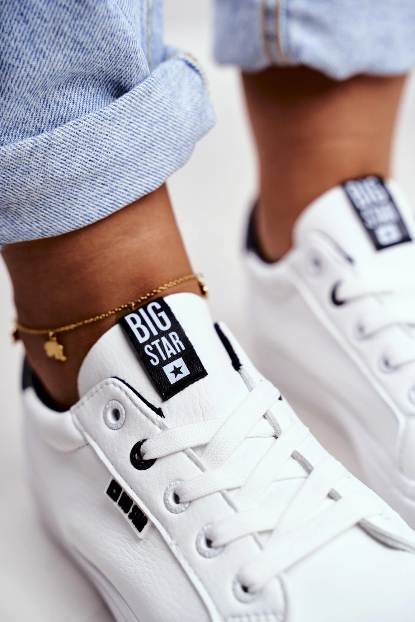 Women's Sneakers Big Star White/Black 36