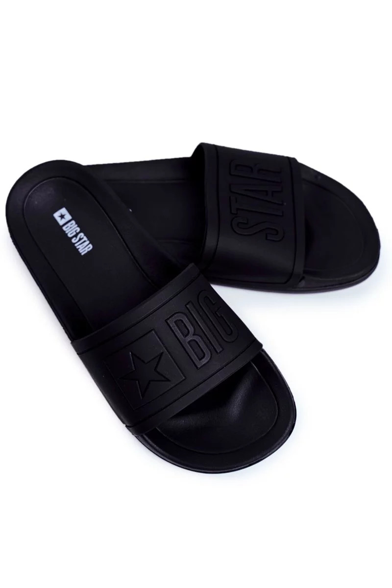 Pánské módní pantofle Big Star - černé 42