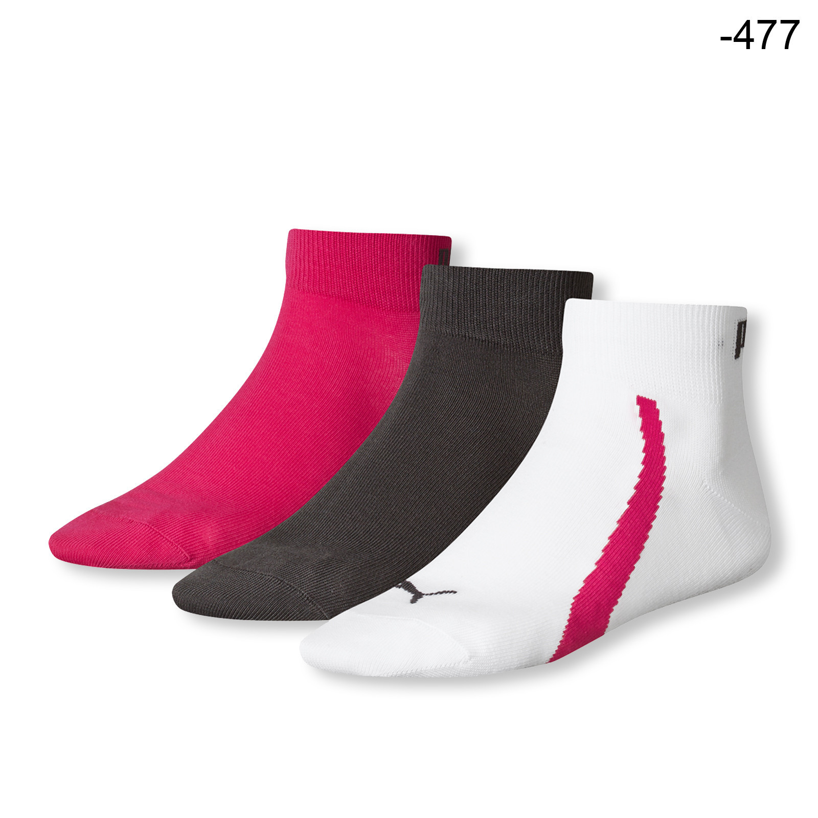 Levně 3PACK ponožky Puma vícebarevné Velikost: S