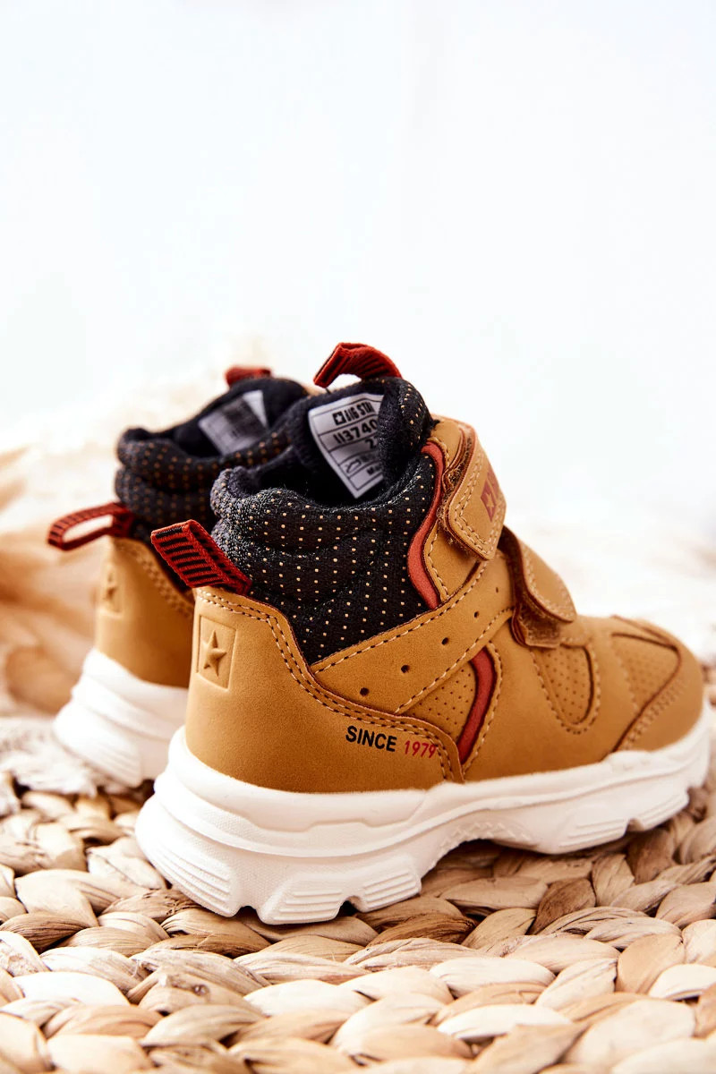 Children's Trekking Shoes Big Star II374094 Camel 27