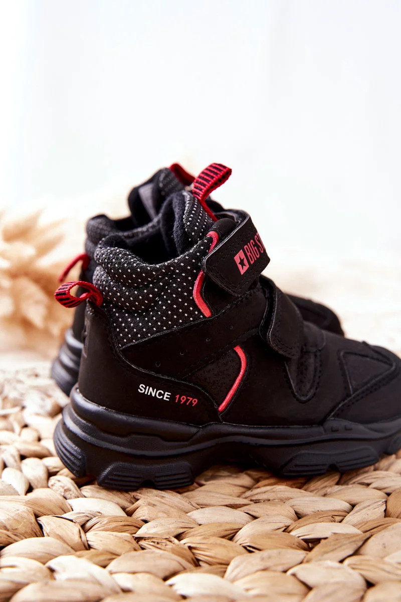 Children's Trekking Shoes Big Star II374097 Black 22