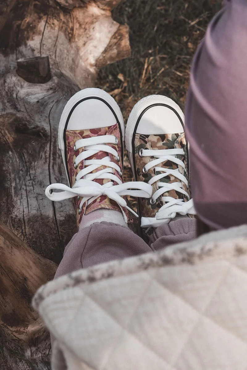 Dětské vysoké tenisky s zipem Béžová a zelená Filemon 20