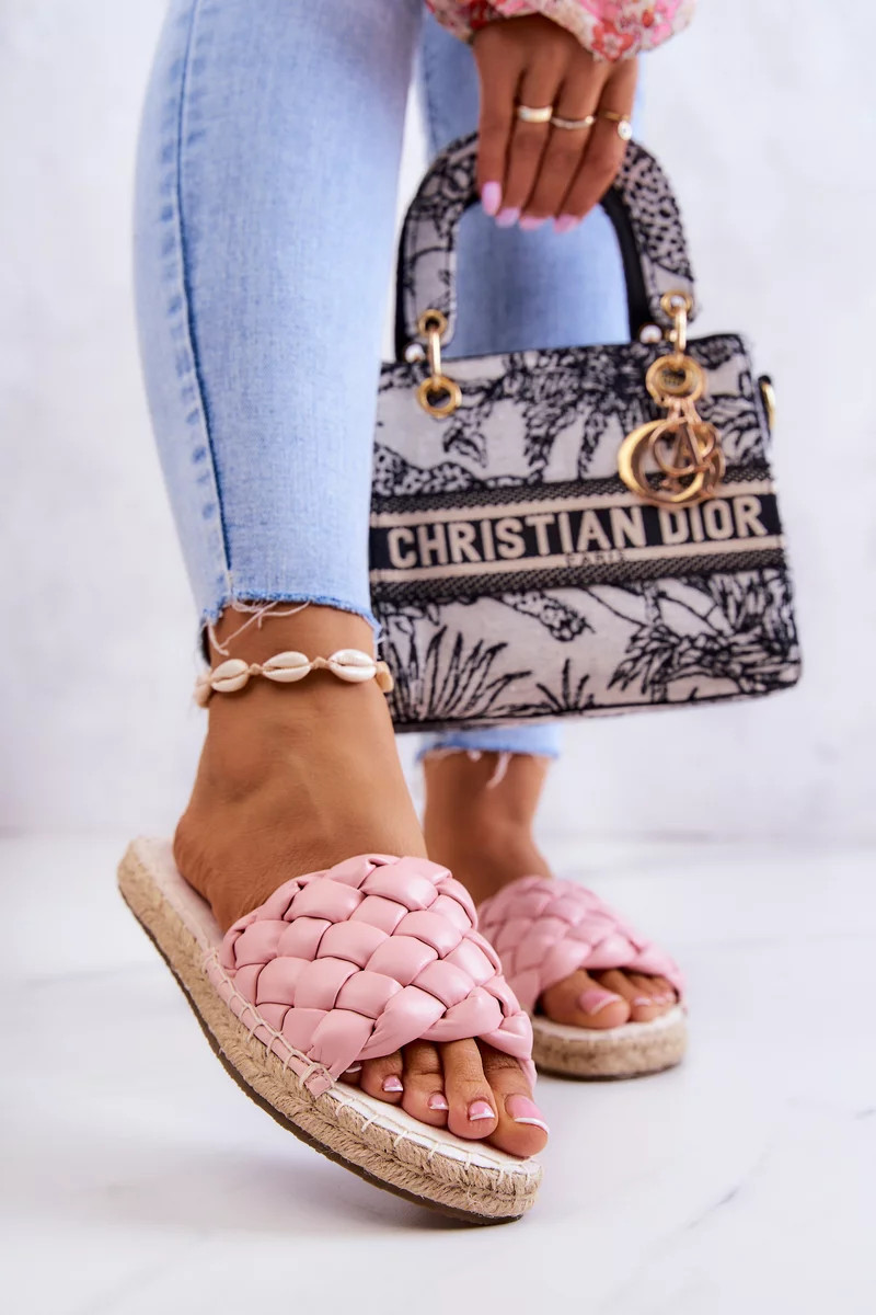 Dámské letní pantofle Big Star - růžové 37