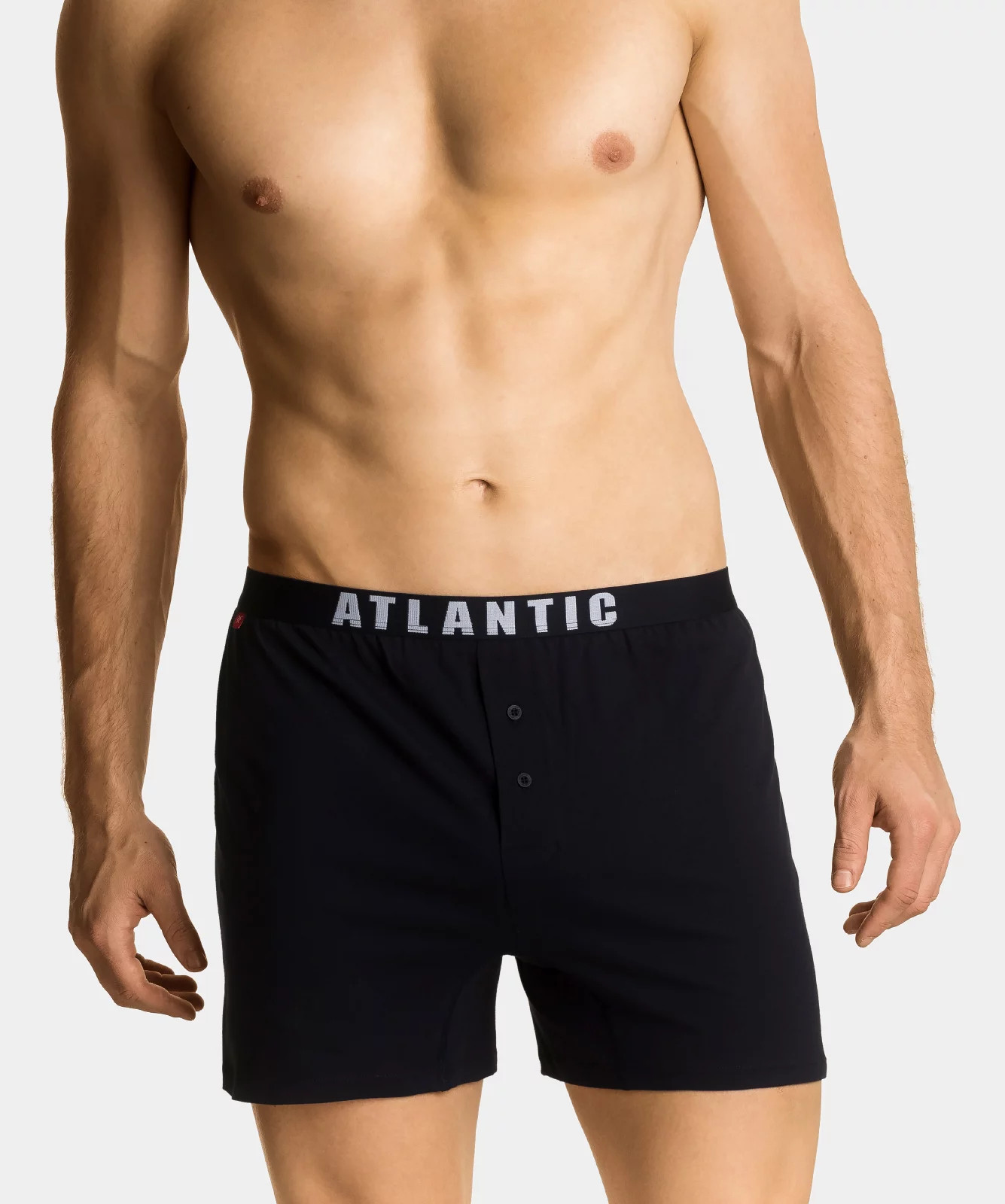 Pánske voľné boxerky ATLANTIC 2Pack - modrá, tmavomodrá L Pánske voľné boxerky ATLANTIC 2Pack - modrá, tmavomodrá L