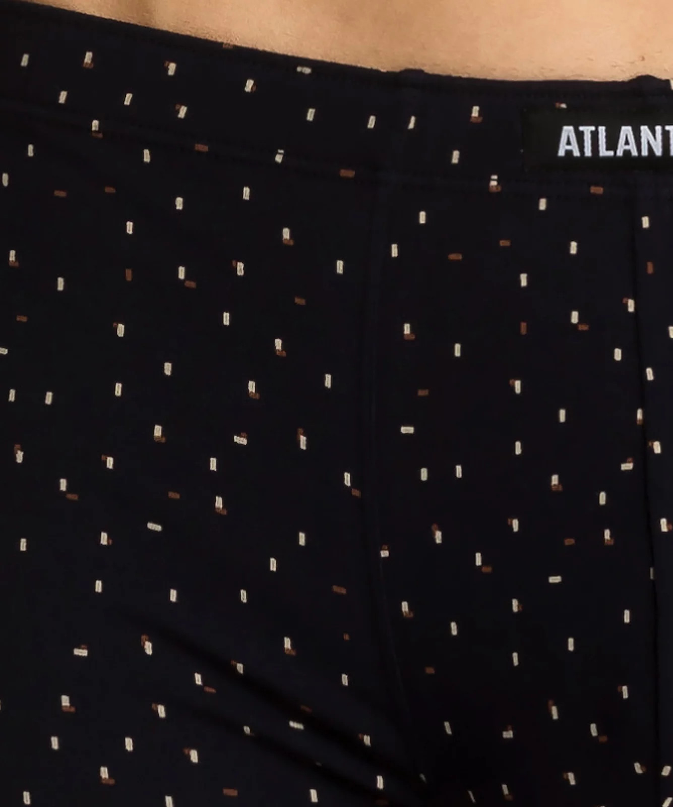 3-PACK Pánske boxerky ATLANTIC - tmavomodrá, červená, tmavomodrá XXL