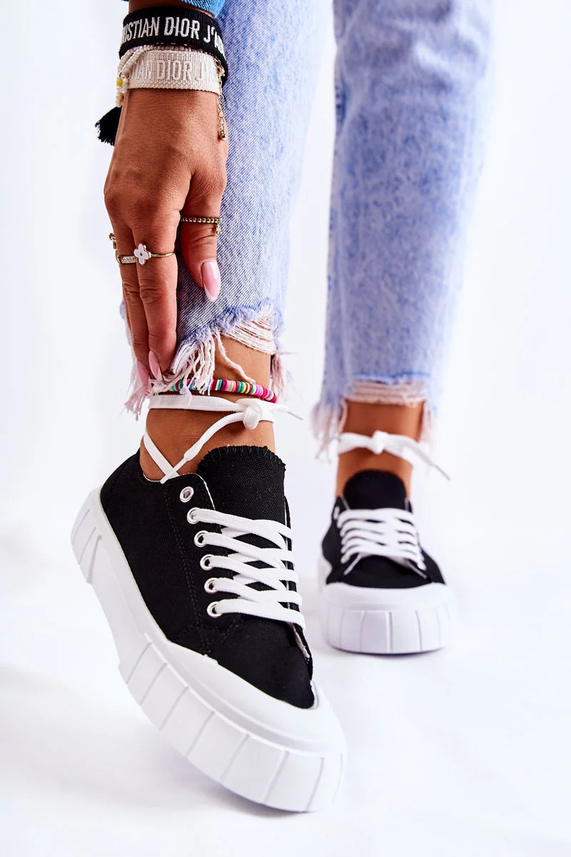 Dámské Tenisky na platformě Černá Comes 37