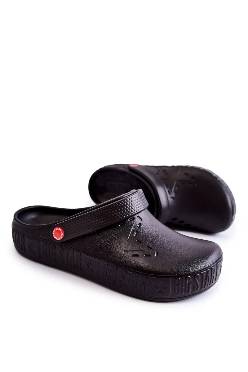 Pánské lehké pantofle Kroks Big Star II175001 Černá 42