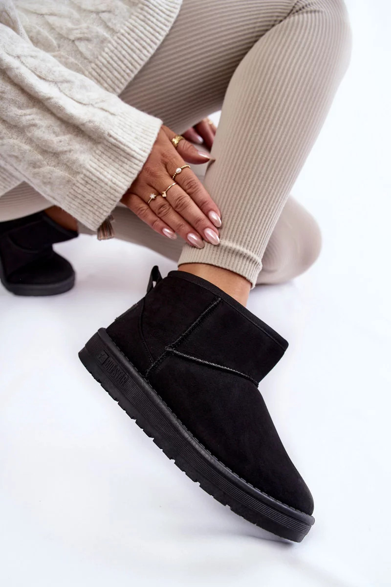 Dámske teplé snežnice Big Star KK274288 Black 41