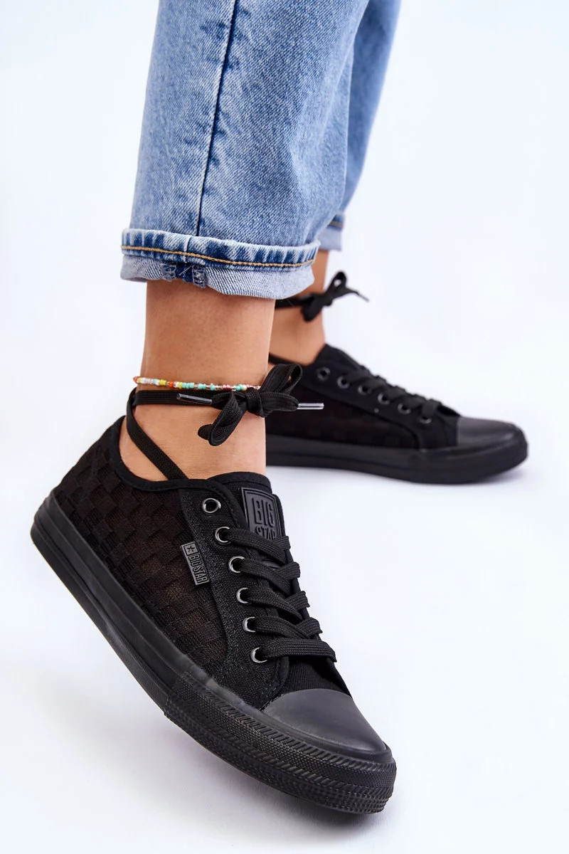 Klasické nízké tenisky Big Star LL274072 černé 37
