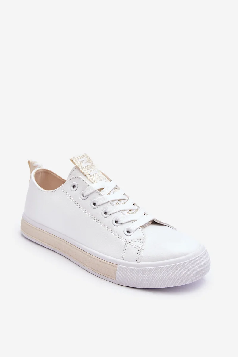 Dámske klasické tenisky Ville White and Beige 40