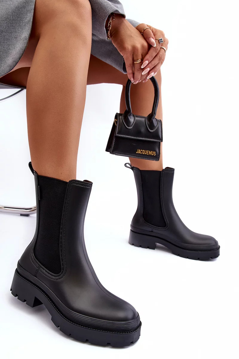 Matné boty Big Star černé 39